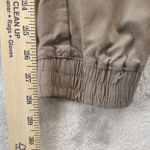 Projek Raw Men's Army Green Joggers Pants Tapered Leg Drawstring Size Lg - Picture 6 of 11